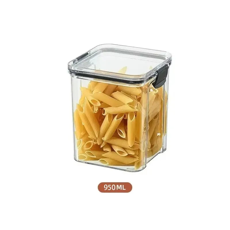 Kitchen Sealed Jars Multigrain Snack Storage Box For Dried Fruit Dried Goods Sealed Container Plastic Moisture Proof Boxes Can