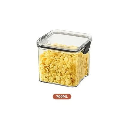 Kitchen Sealed Jars Multigrain Snack Storage Box For Dried Fruit Dried Goods Sealed Container Plastic Moisture Proof Boxes Can