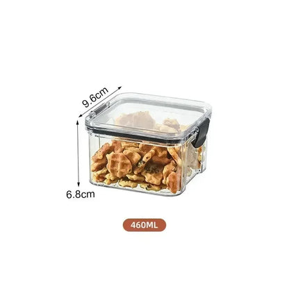 Kitchen Sealed Jars Multigrain Snack Storage Box For Dried Fruit Dried Goods Sealed Container Plastic Moisture Proof Boxes Can